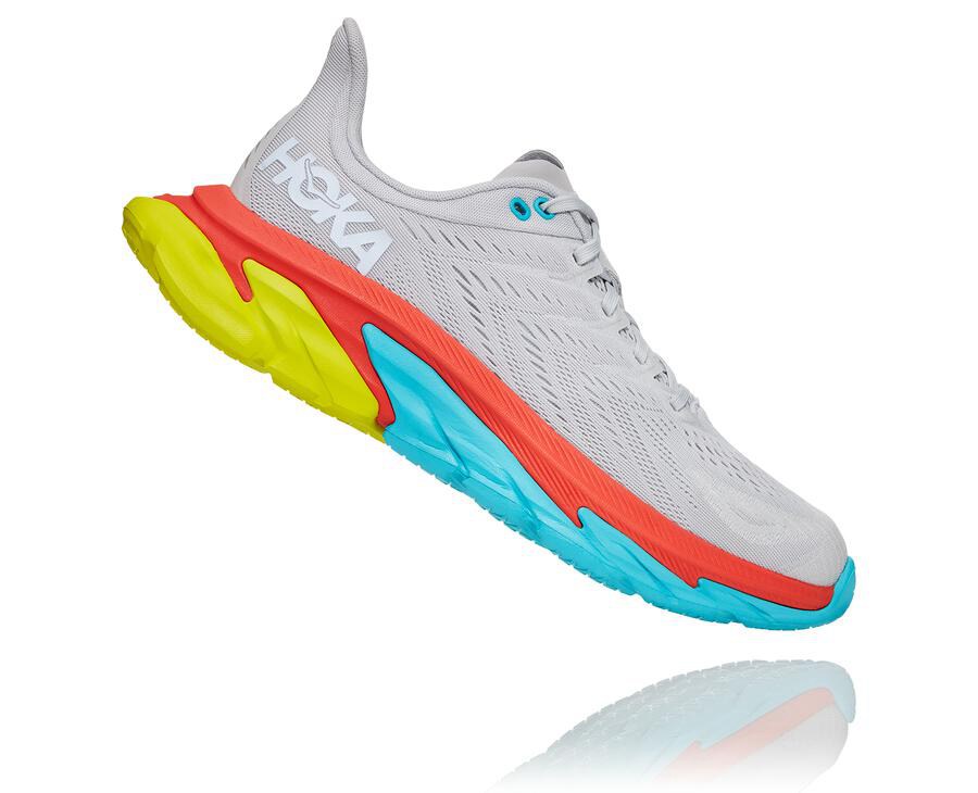 Tenis Hoka One One Masculino Cinzentas - Clifton Edge - 394-FPWLHD